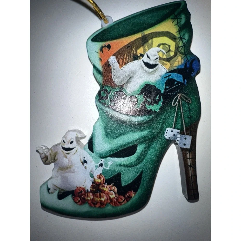 Set of 6 4 Double Sided Nightmare Before Christmas Ornaments‎ Brand New